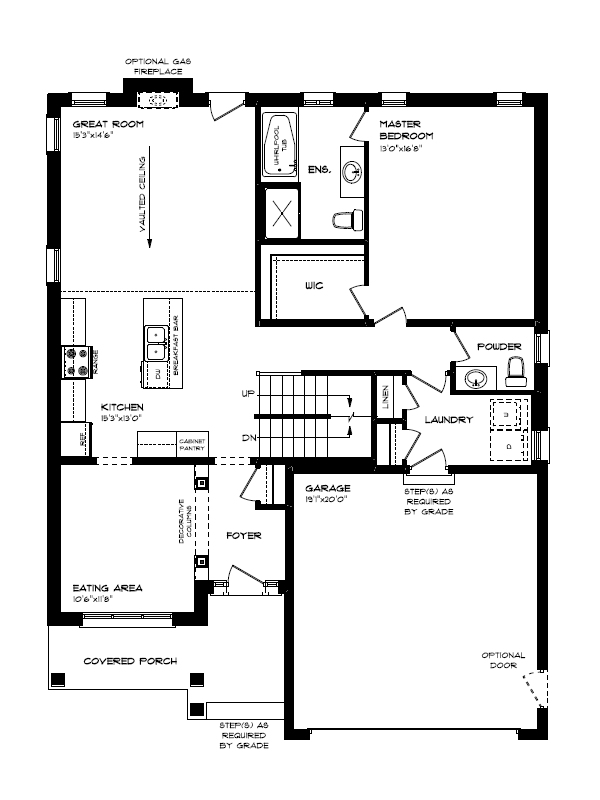 Hampton a 3 bedroom 2.5 bath home in . A New Home